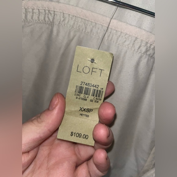 NWT LOFT PETITE Drawstring Utility Jacket - Picture 6 of 12